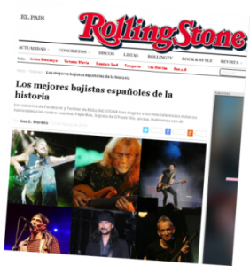 rollingstone.es elige por boleada a Pepe Bao como el mejor bajista de la historia de España