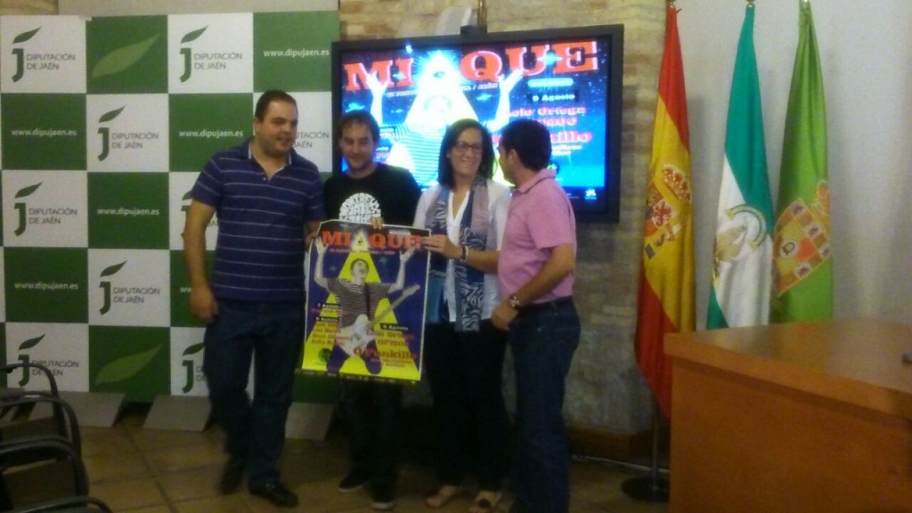 Presentación ante los medios en Jaén